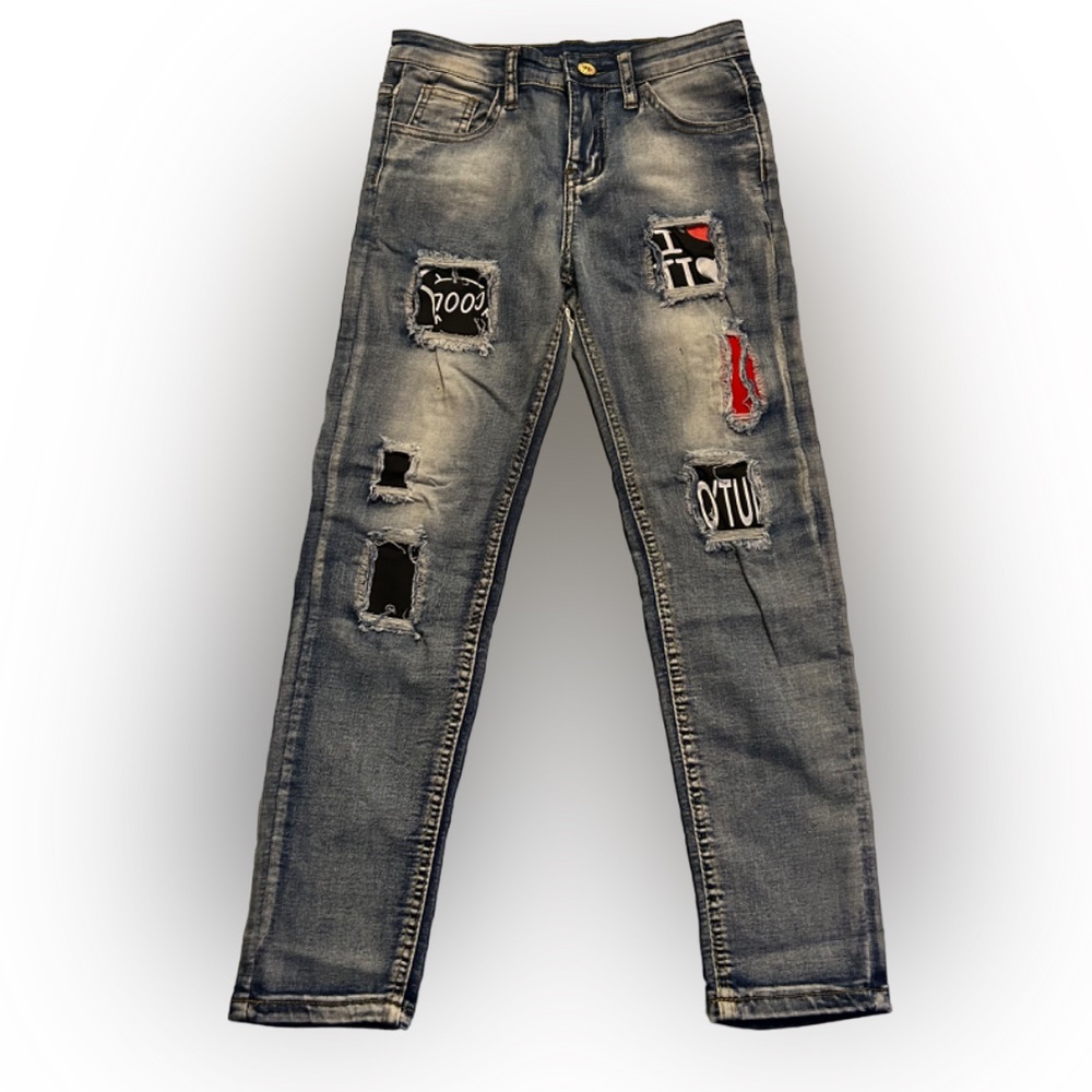 Patch jeans
